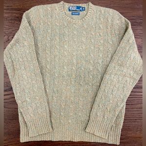 Ralph Lauren Cashmere Cable-Knit Sweater